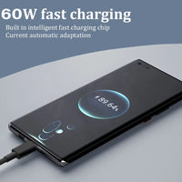 Mini 6-in-1 Cable & Adapter Set — USB-C, Lightning, Micro, 60W Fast Charge